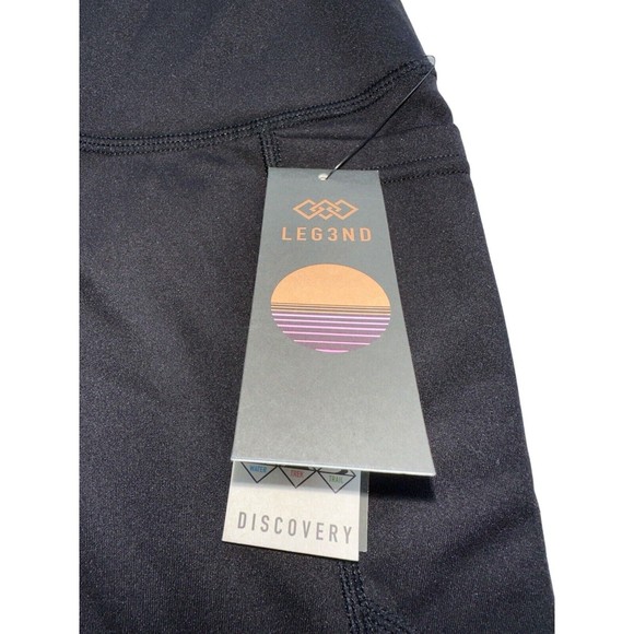 Womens Fleece Lined Leggings Small High Waisted Shaping Leggings Reinforced - Picture 6 of 16